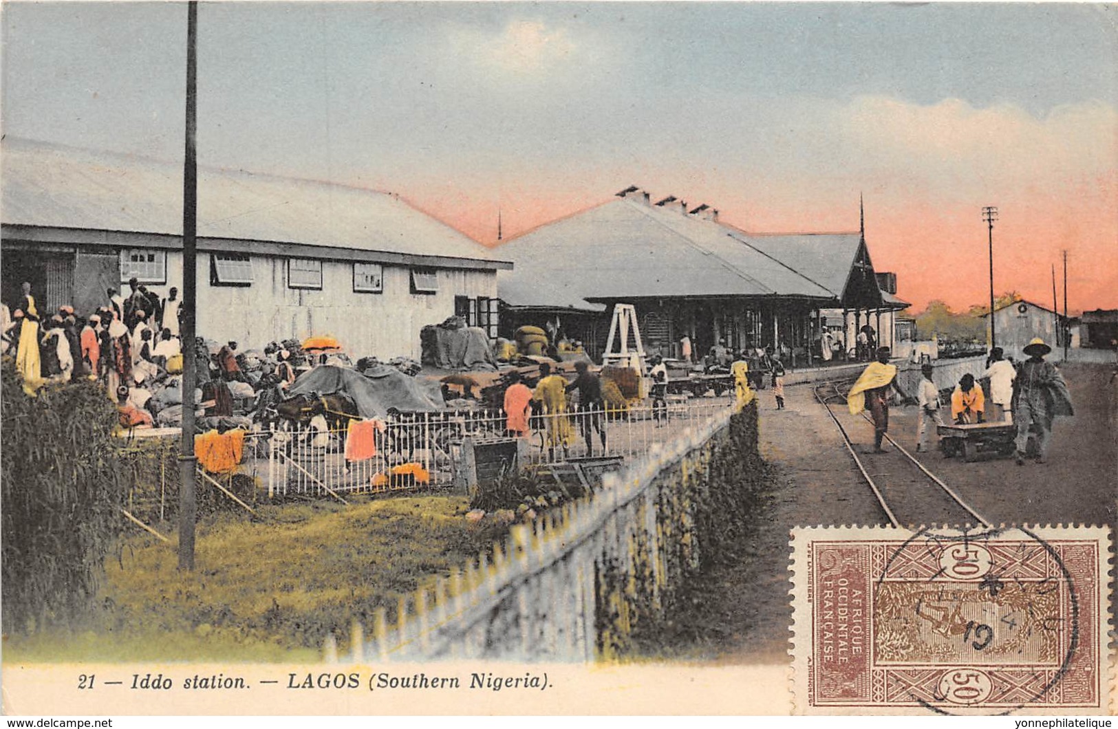 Nigeria - Topo / 30 - Lagos - Iddo Station - Belle Oblitération - Nigeria