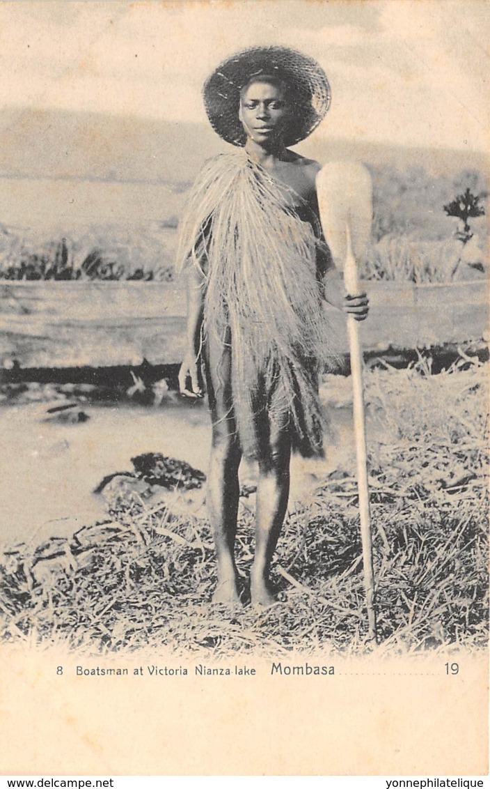 Ouganda - Ethnic / 12 - Boatsman At Victoria Nianza Lake - Uganda