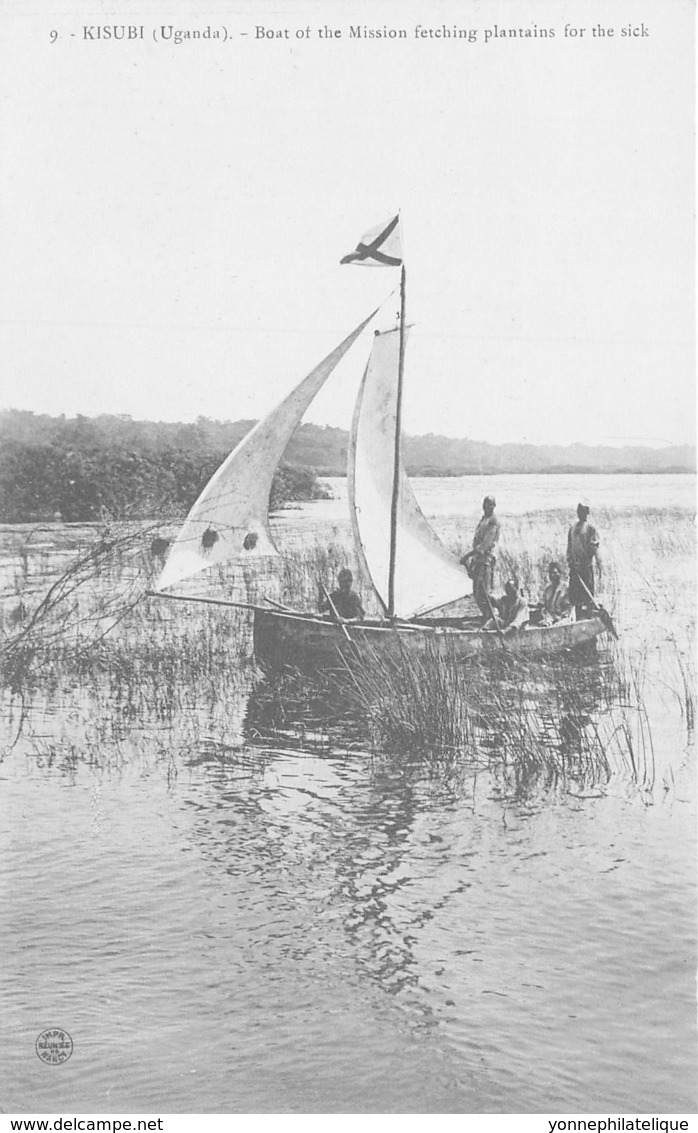 Ouganda - Topo / 02 - Kisubi - Boat Of The Mission Fetching Plantains For The Sick - Ouganda