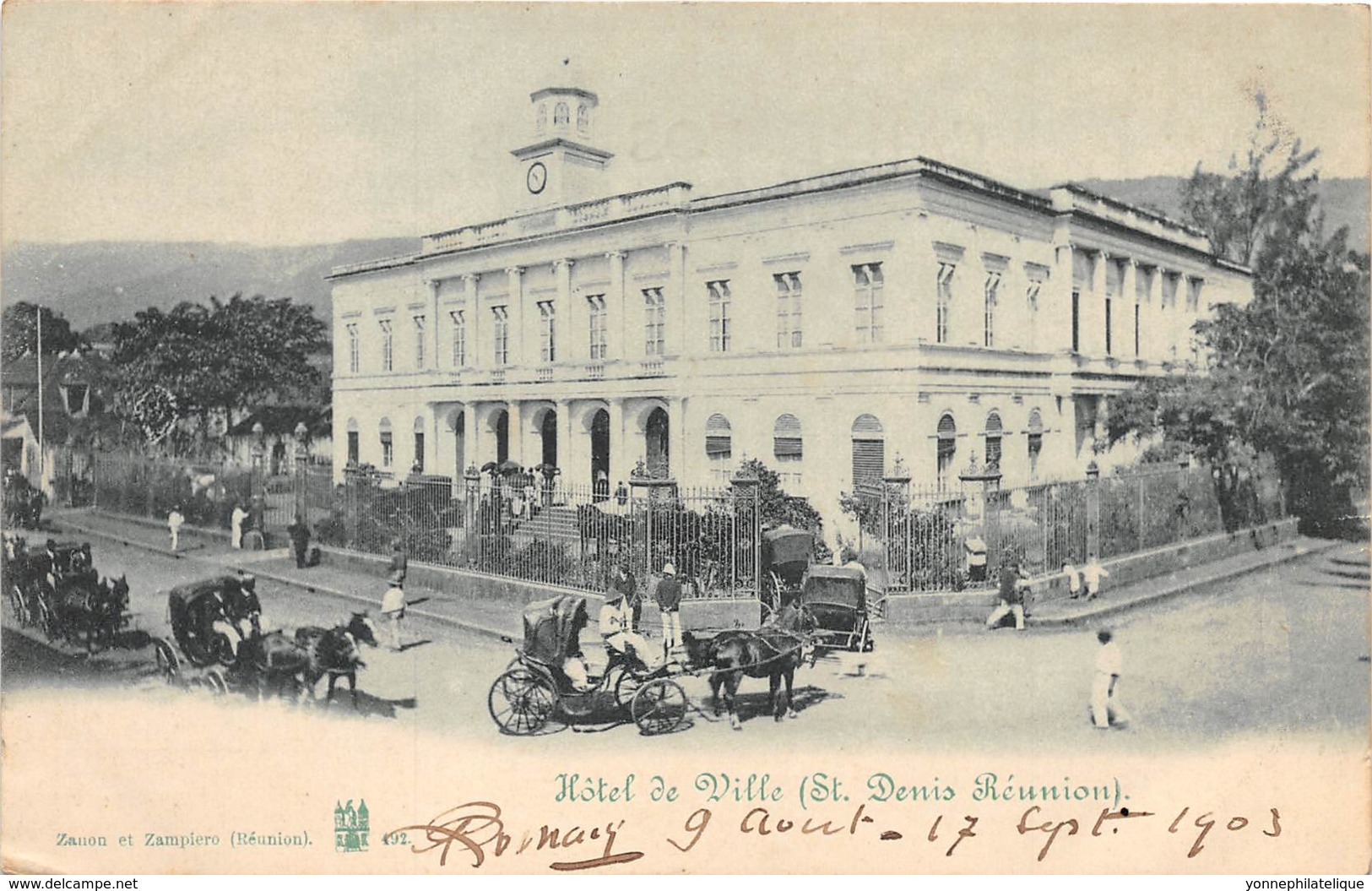 Ile De La Réunion - Saint Denis / 11 - Hôtel De Ville - Défaut - Saint Denis