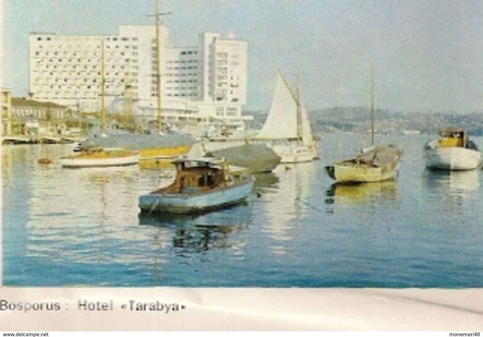 ISTANBUL (TURKIYE) - DÉPLIANT TOURISTIQUE - PLAN DE LA VILLE (1966)