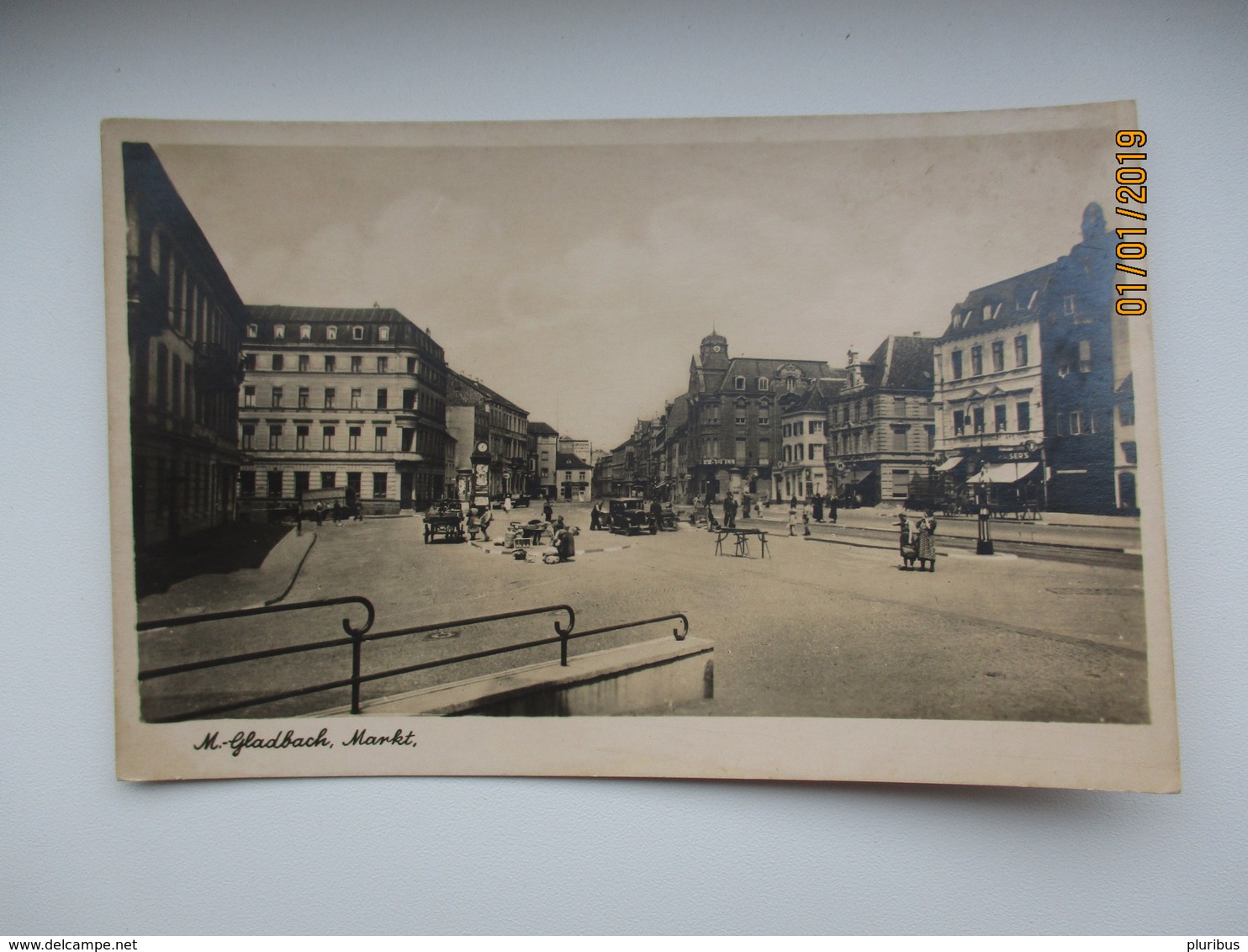 M GLADBACH MARKT   , OLD POSTCARD   , O - Mönchengladbach