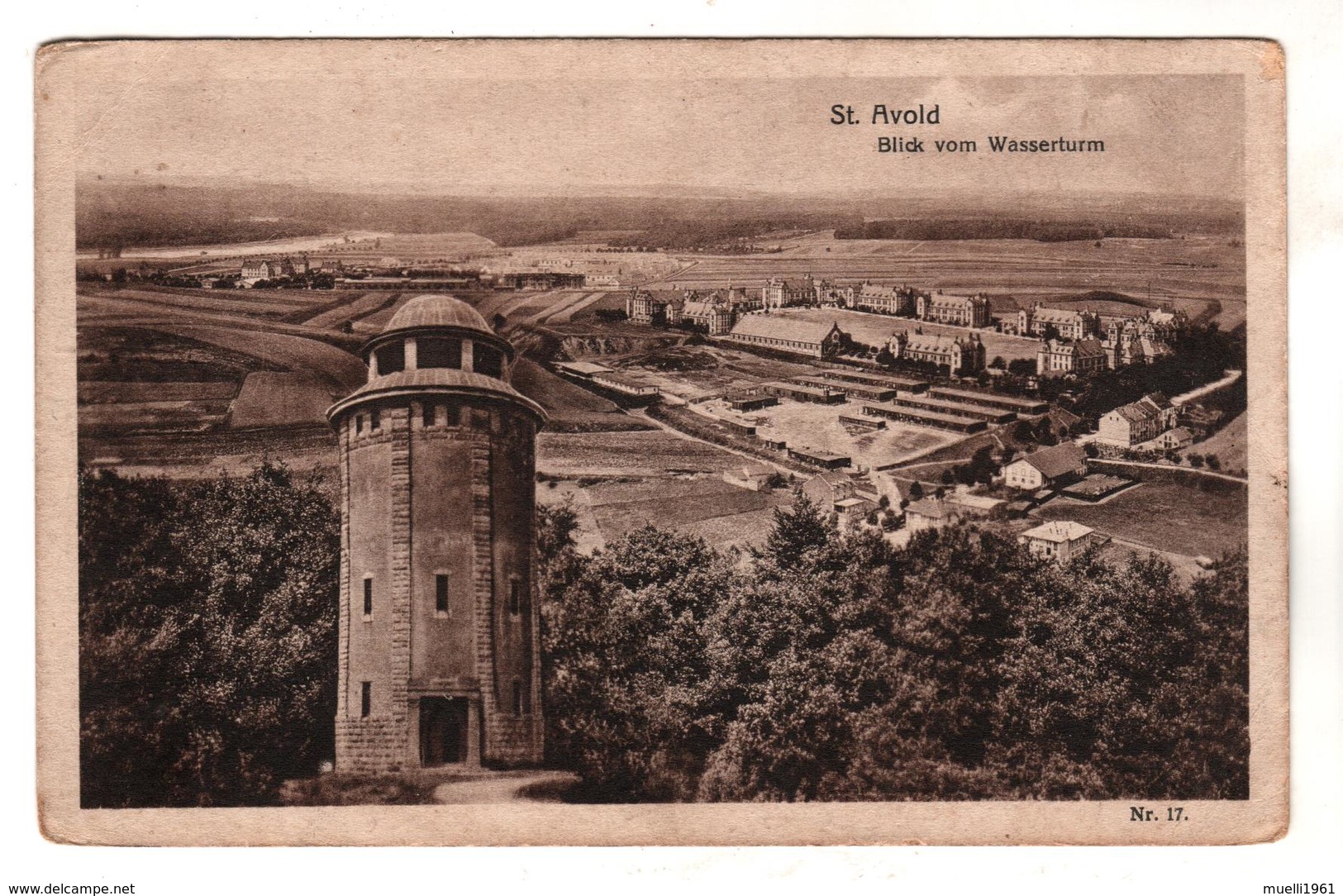 4875, Feldpost, St. Avold - Guerre 1914-18