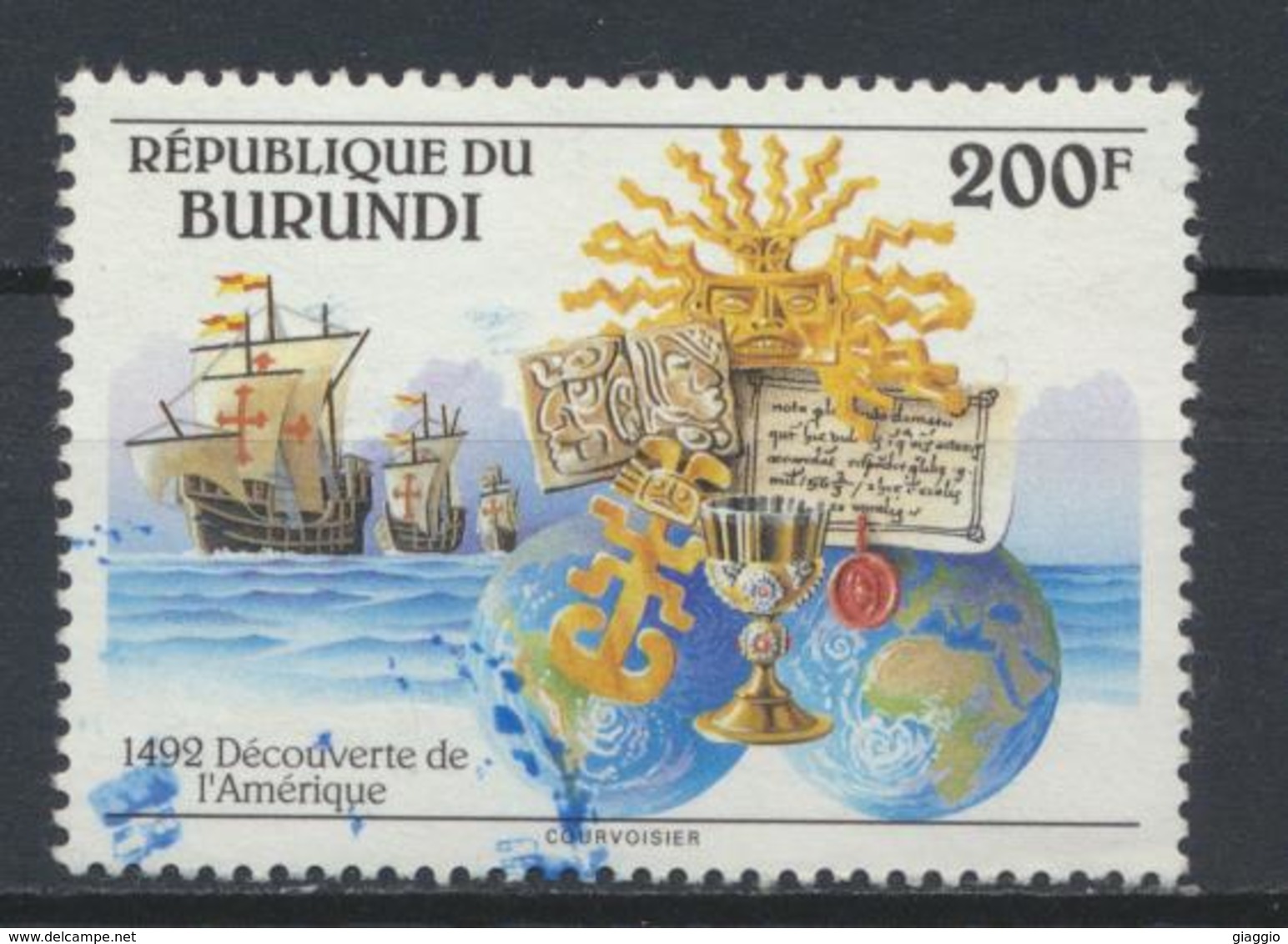 °°° BURUNDI - Y&T N°966 - 1992 °°° - Gebraucht