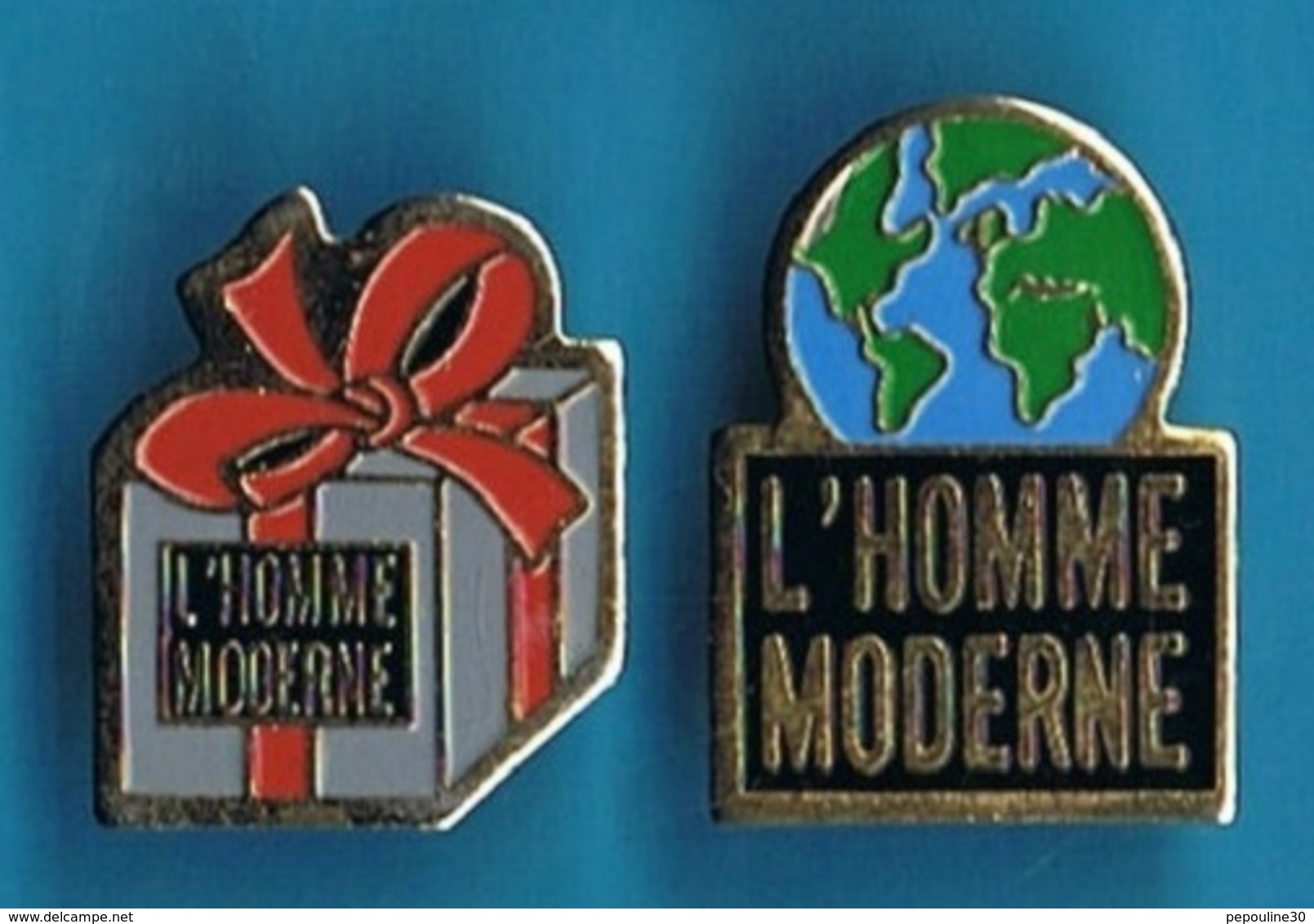 2 PIN'S // ** L'HOMME MODERNE ** - Lots