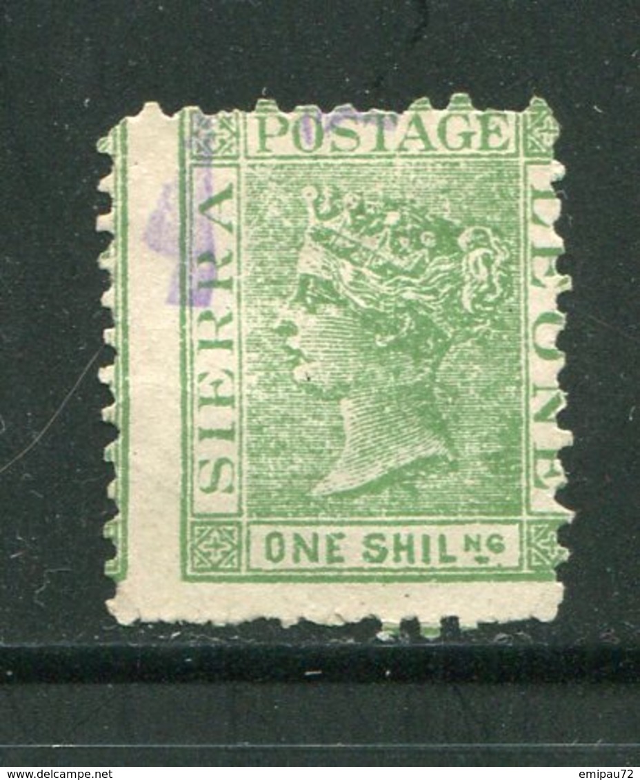 SIERRA LEONE- Y&T N°17- Oblitéré - Sierra Leone (...-1960)