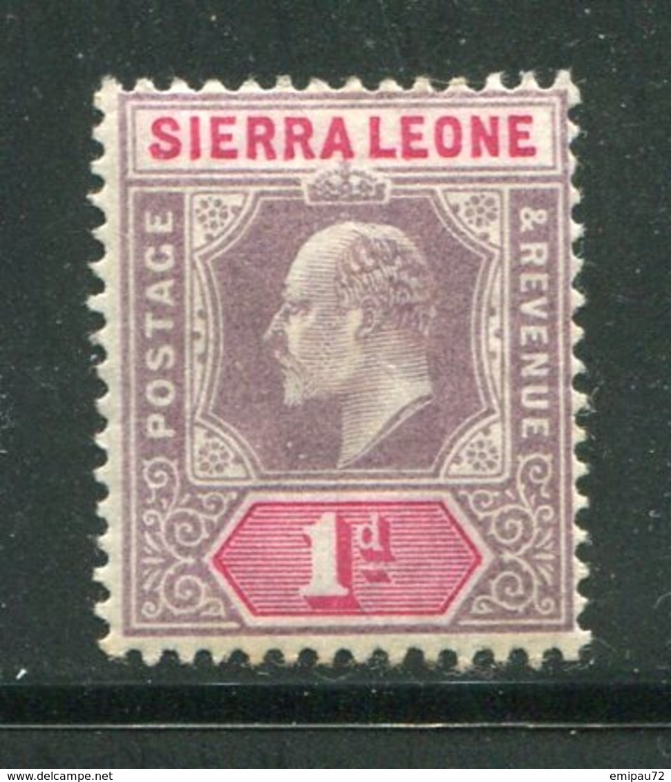 SIERRA LEONE- Y&T N°50- Neuf Avec Charnière * - Sierra Leone (...-1960)