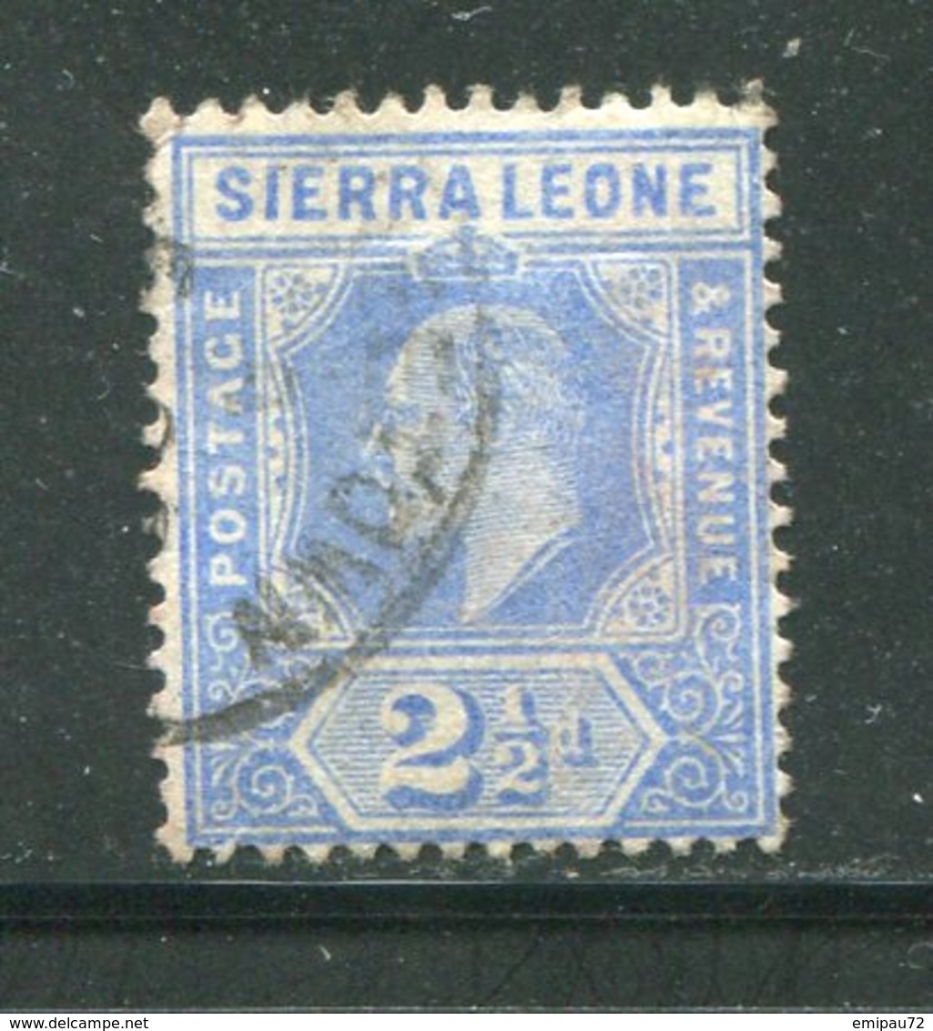 SIERRA LEONE- Y&T N°79- Oblitéré - Sierra Leone (...-1960)