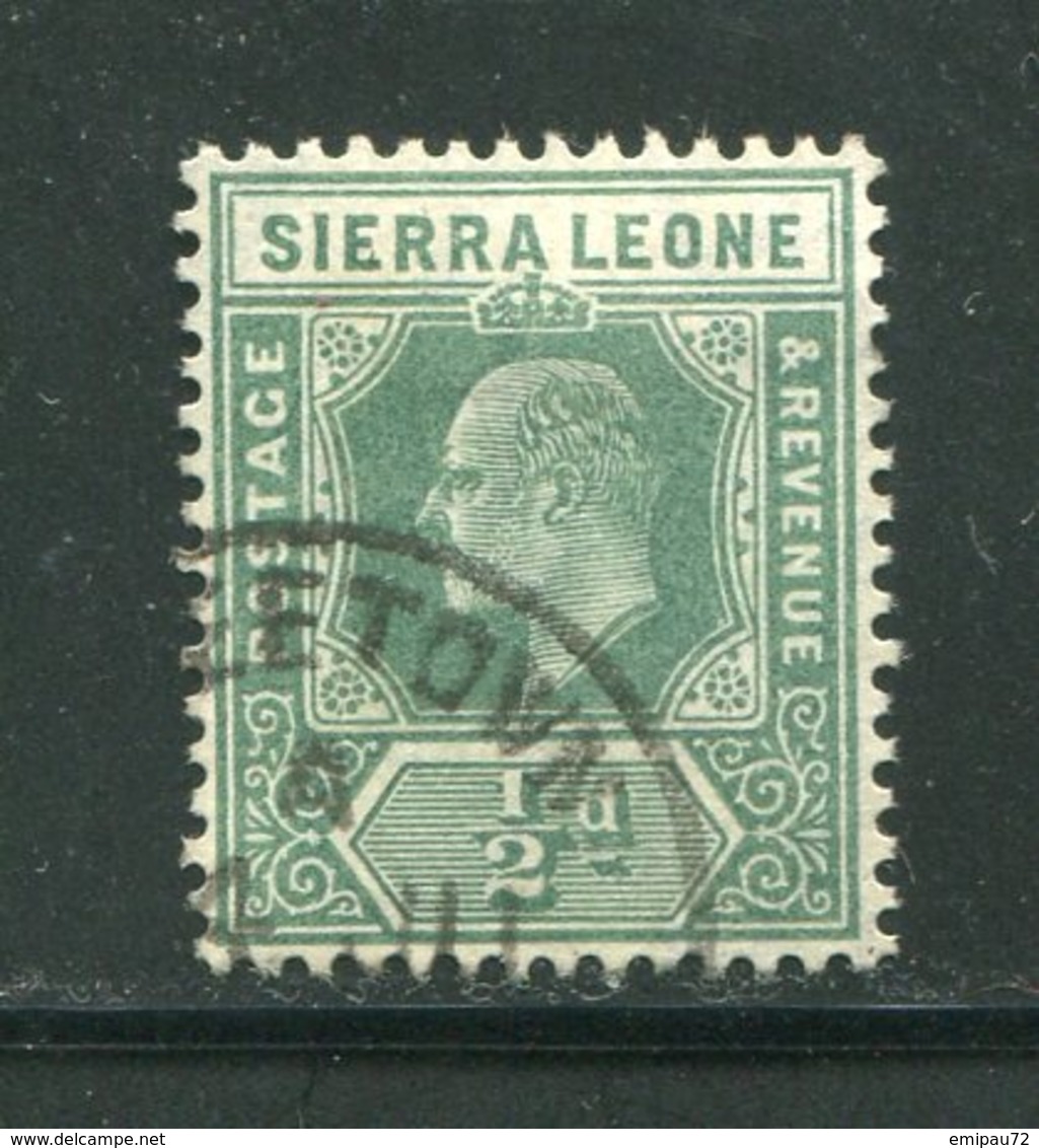 SIERRA LEONE- Y&T N°75- Oblitéré - Sierra Leona (...-1960)