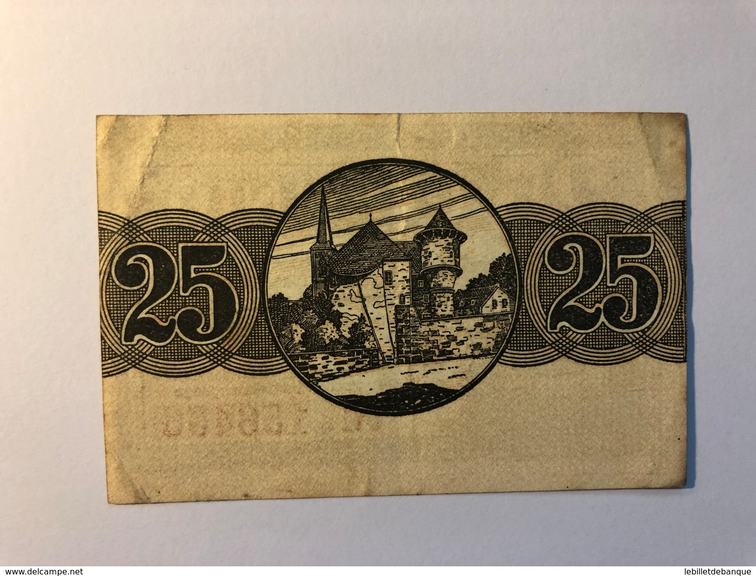 Allemagne Notgeld Bitburg 25 Pfennig - Collections