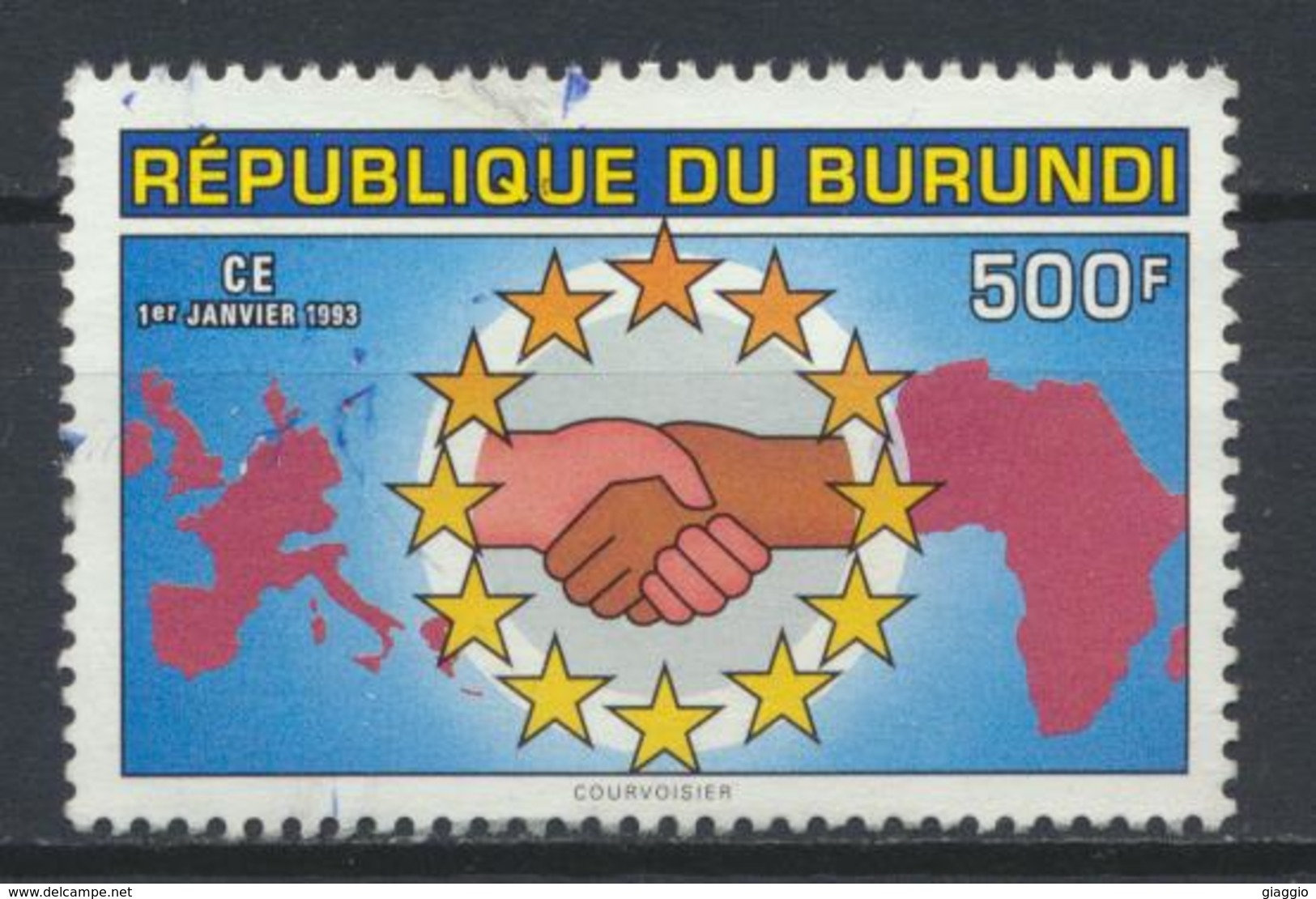 °°° BURUNDI - Y&T N°990 - 1993 °°° - Used Stamps