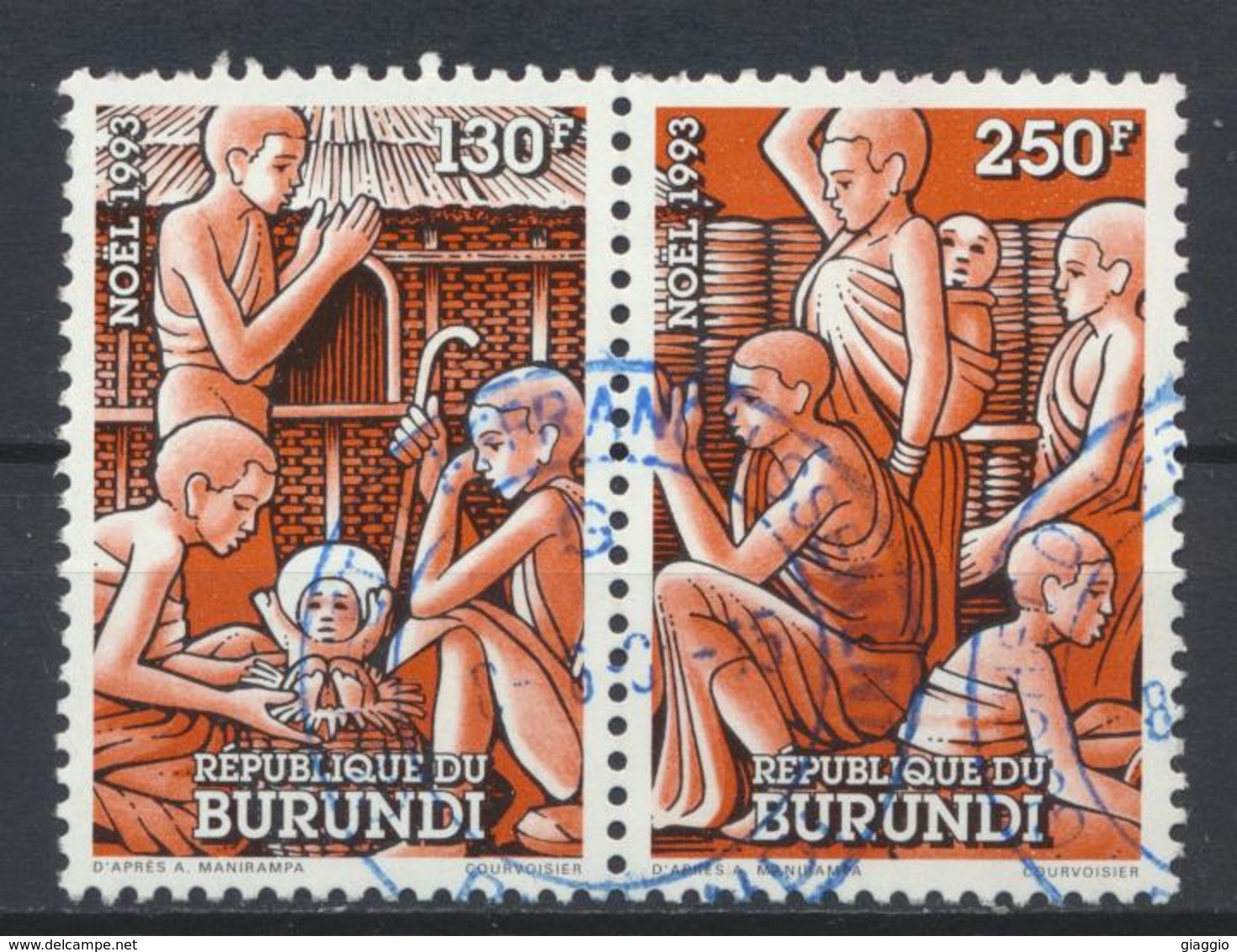 °°° BURUNDI - Y&T N°1009/10 - 1993 °°° - Usati