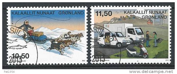 Groënland 2013, N°609/610 Oblitérés, Europa - Used Stamps