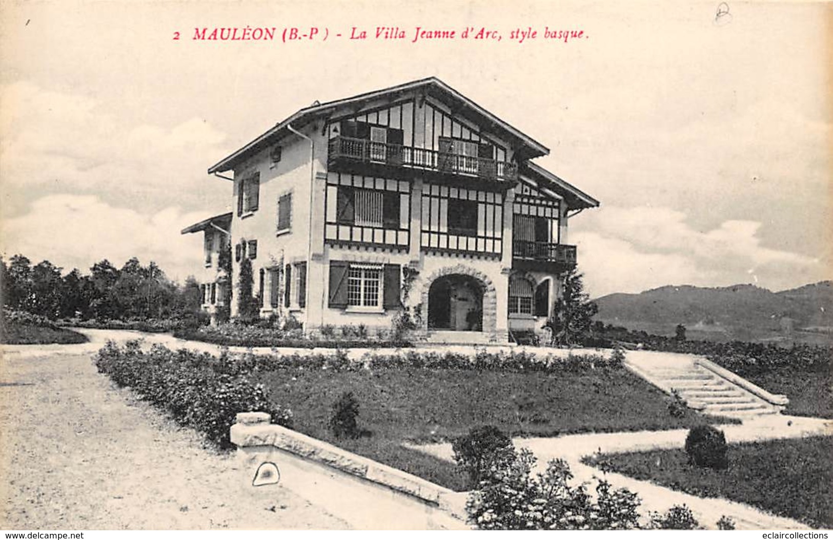 Mauléon Licharre        64        La Villa Jeanne D'Arc      (voir Scan) - Mauleon Licharre