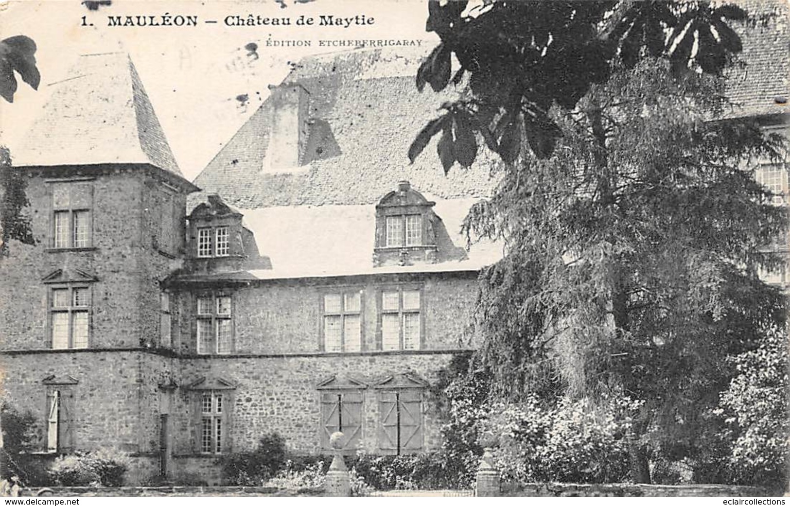 Mauléon Licharre        64        Château De Maytie      (voir Scan) - Mauleon Licharre