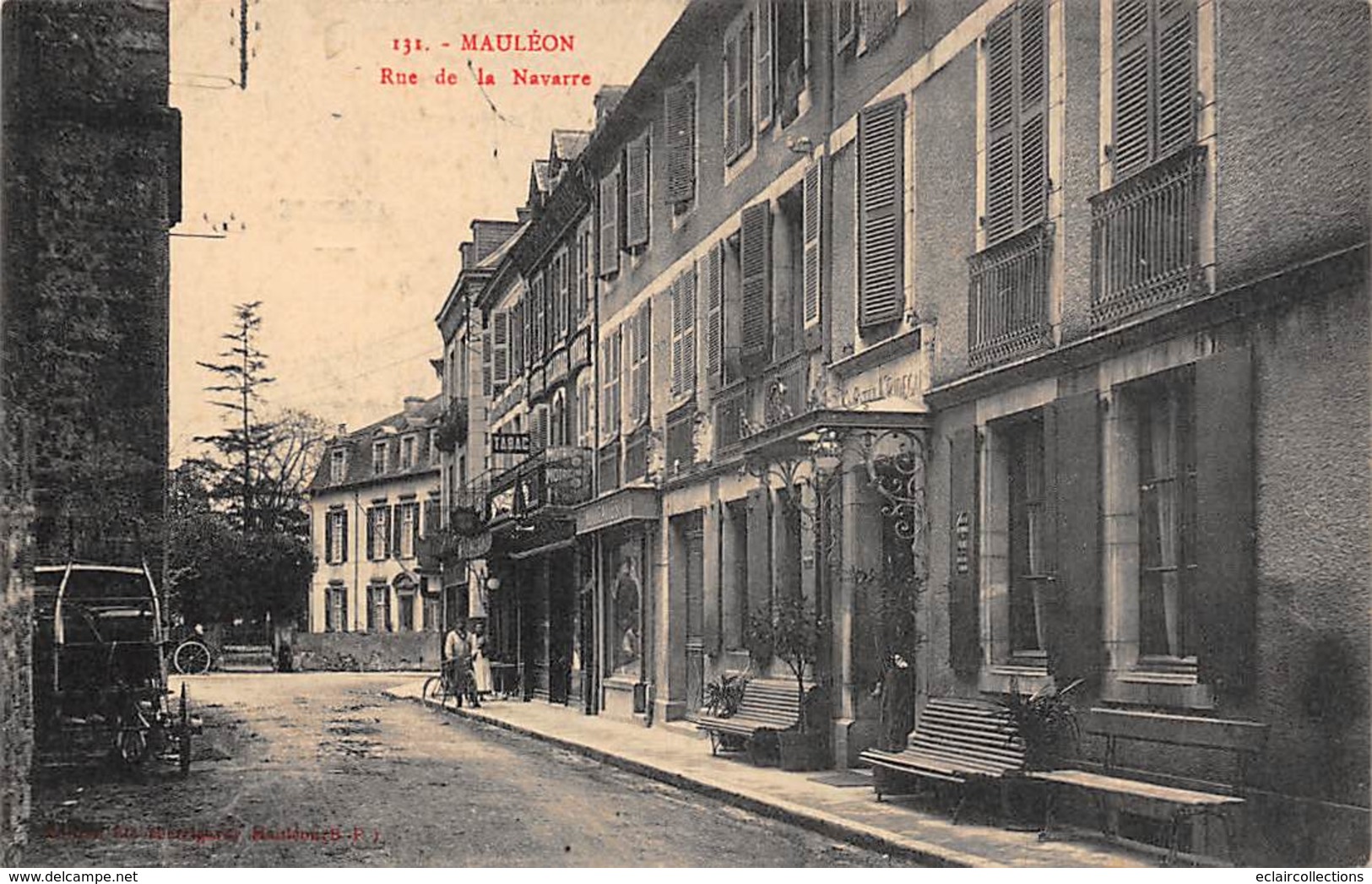 Mauléon Licharre        64        Rue De La Navarre       (voir Scan) - Mauleon Licharre