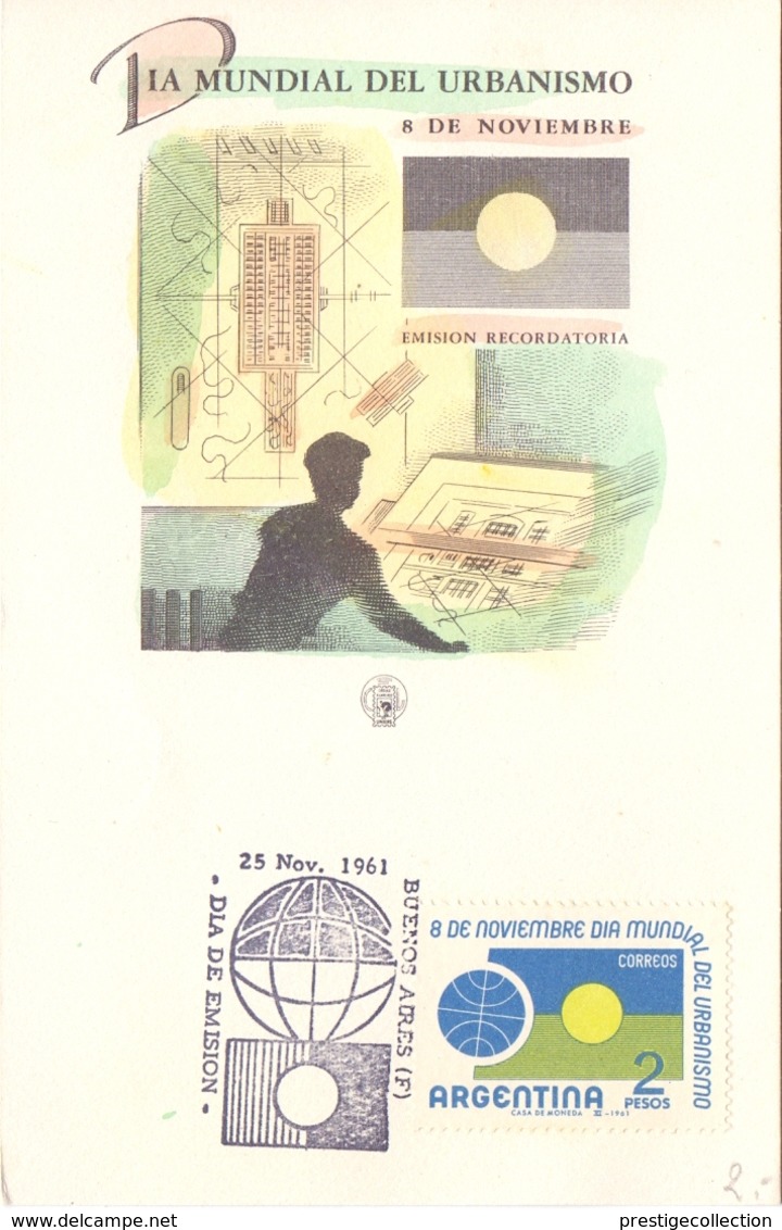 ARGENTINA ORGANIZATION WORLDWIDE URBANISM (GEN190028) - FDC