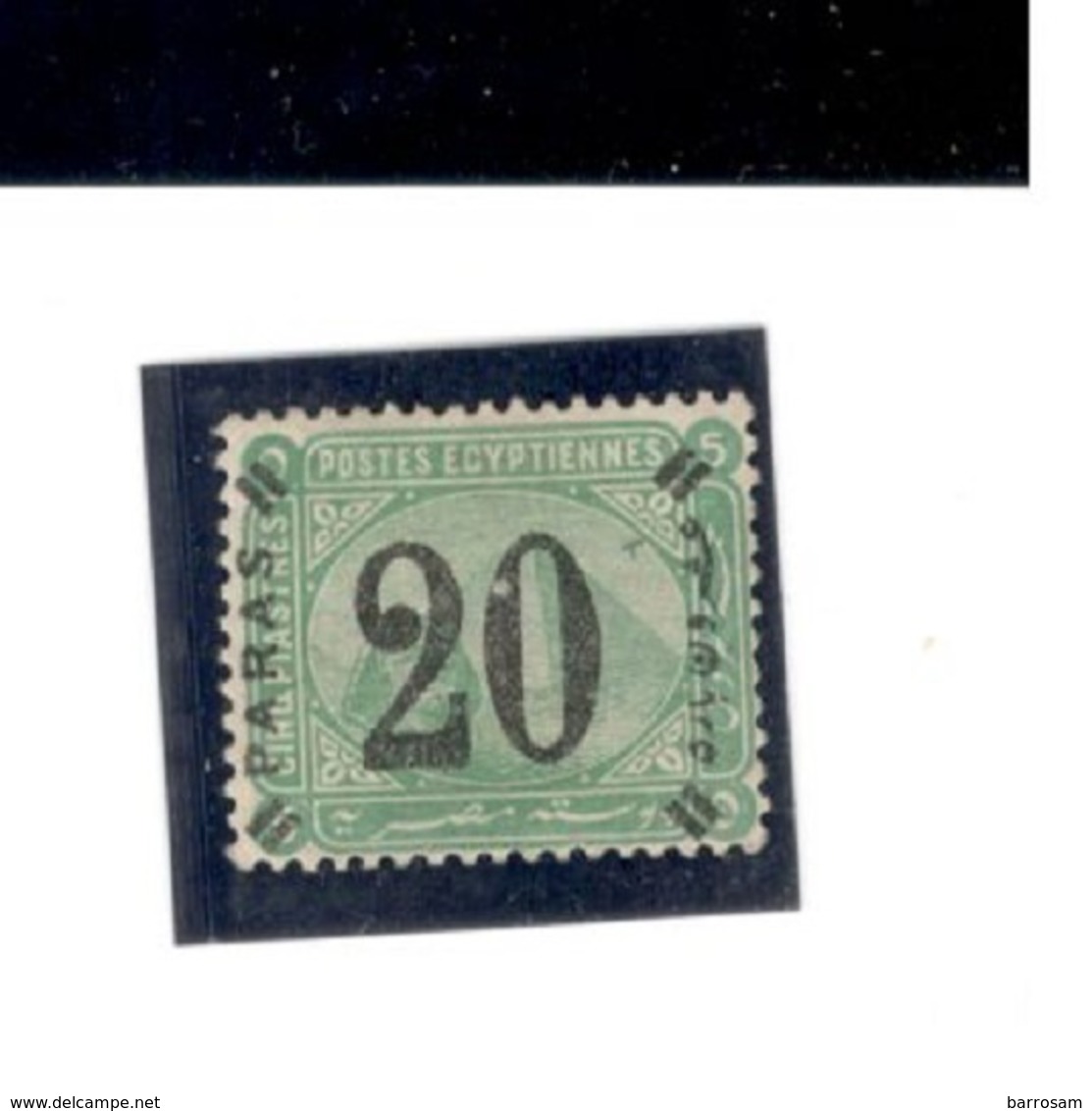 EGYPT1922:Scott86 Mh* - Unused Stamps