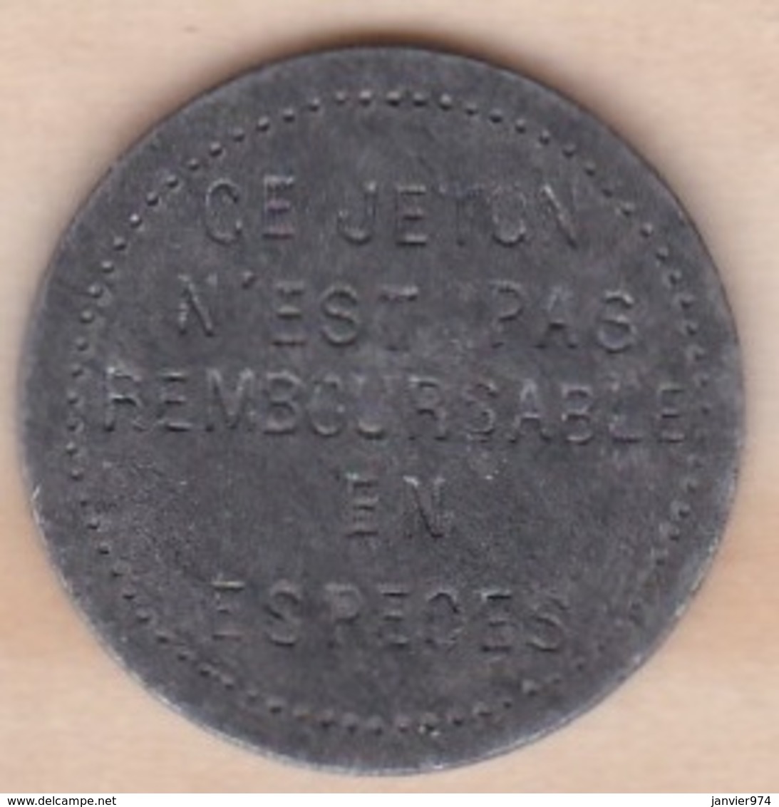 Puy De Dome – 63 . Tramways De CLERMONT FERRAND 10 Centimes. Zinc - Monetary / Of Necessity