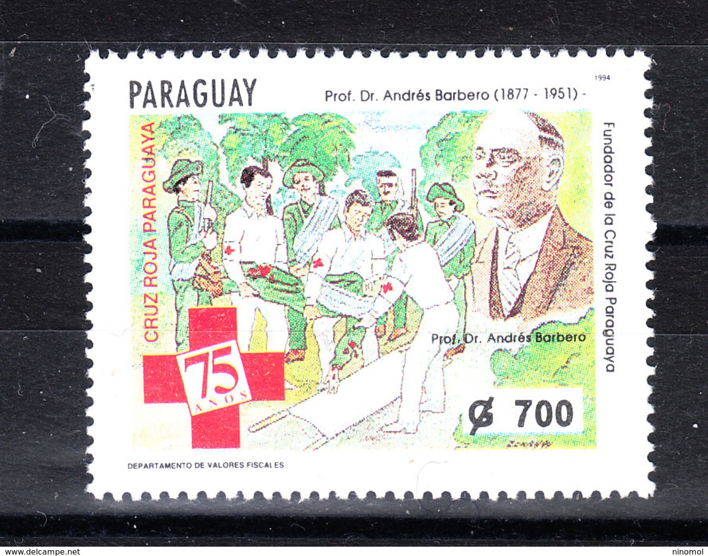 Paraguay  -  1994. Croce Rossa Del Paraguay. Paraguayan Red Cross. MNH - Croce Rossa