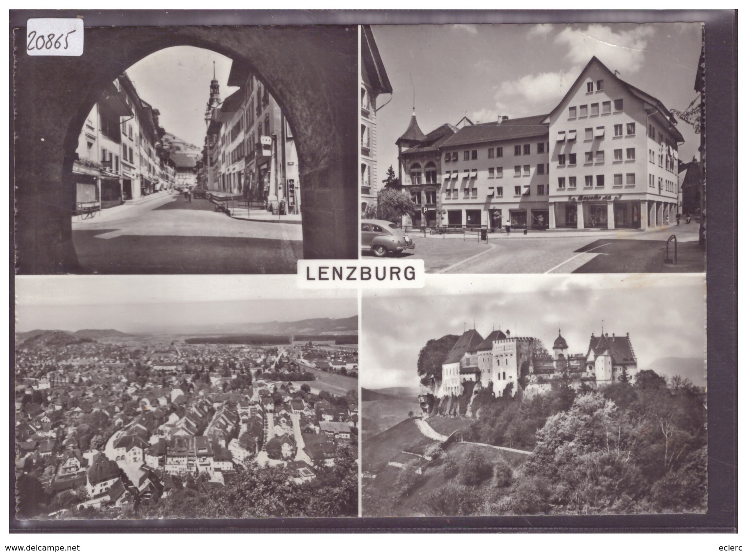 GRÖSSE 10x15cm - LENZBURG - TB - Lenzburg