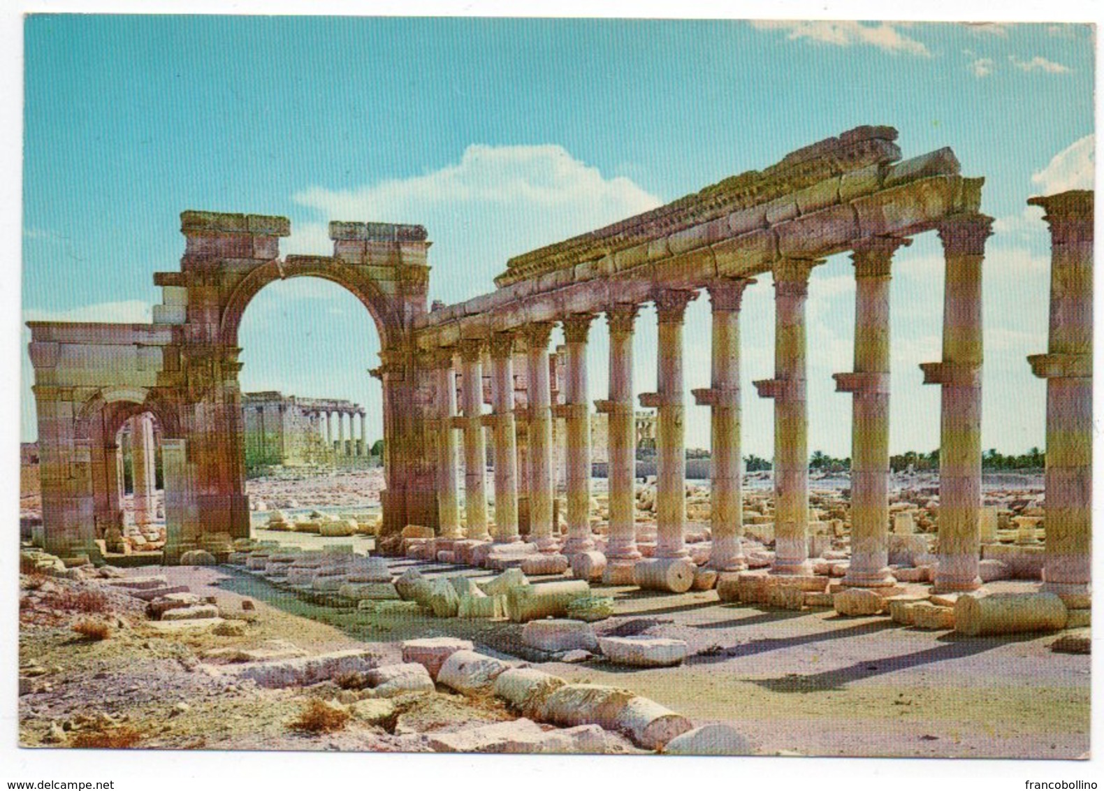 SYRIA/SYRIE - PALMYRA GREAT COLONNADE - Syrie