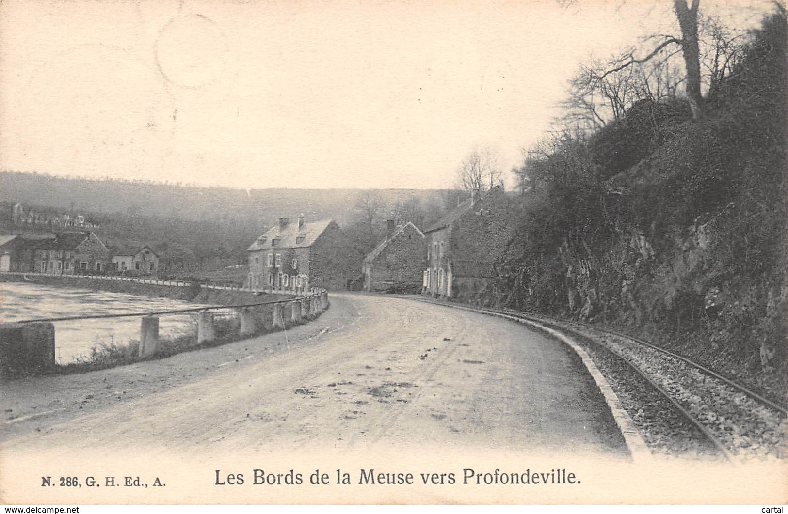 Les Bords De La Meuse Vers Profondeville - Profondeville