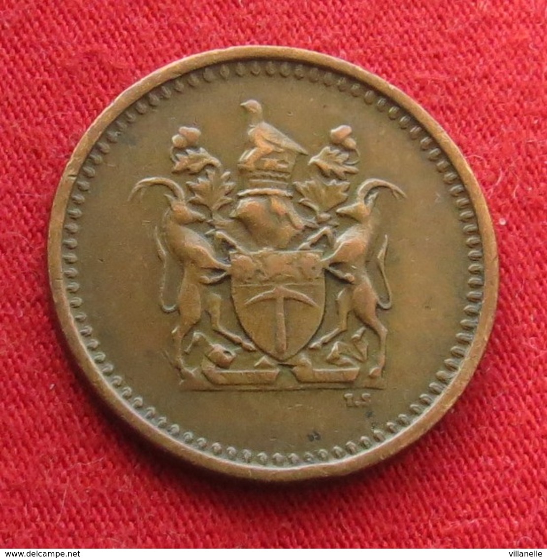 Rhodesia 1 Cent 1971 KM# 10  Rodesia Rhodesie - Rhodésie