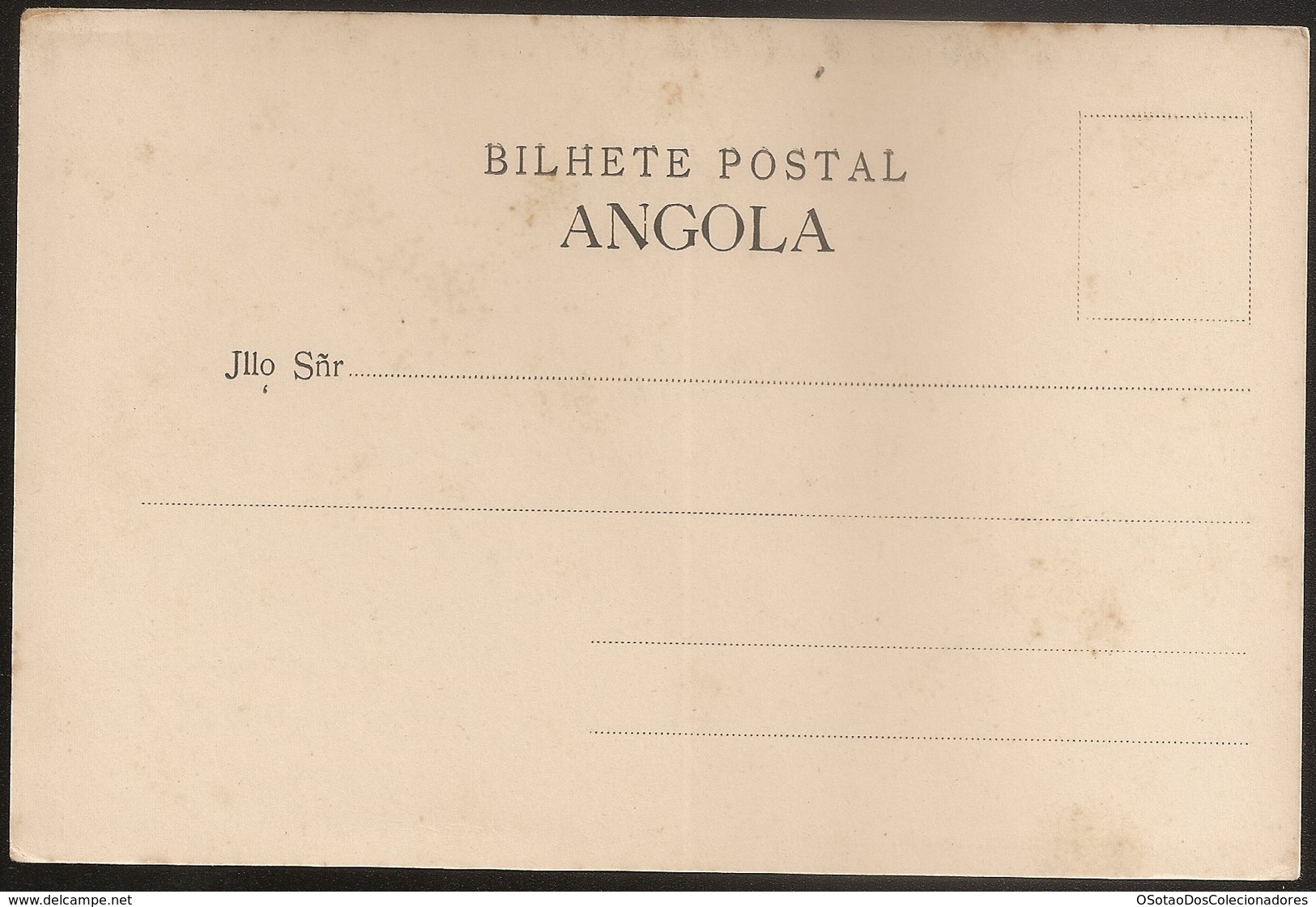 Postal Angola - Luanda - Loanda - Payzagem Da Ilha - Paisagem Da Ilha, Rede Pesca (Osorio, Delgado & Bandeira) CPA Animé - Angola