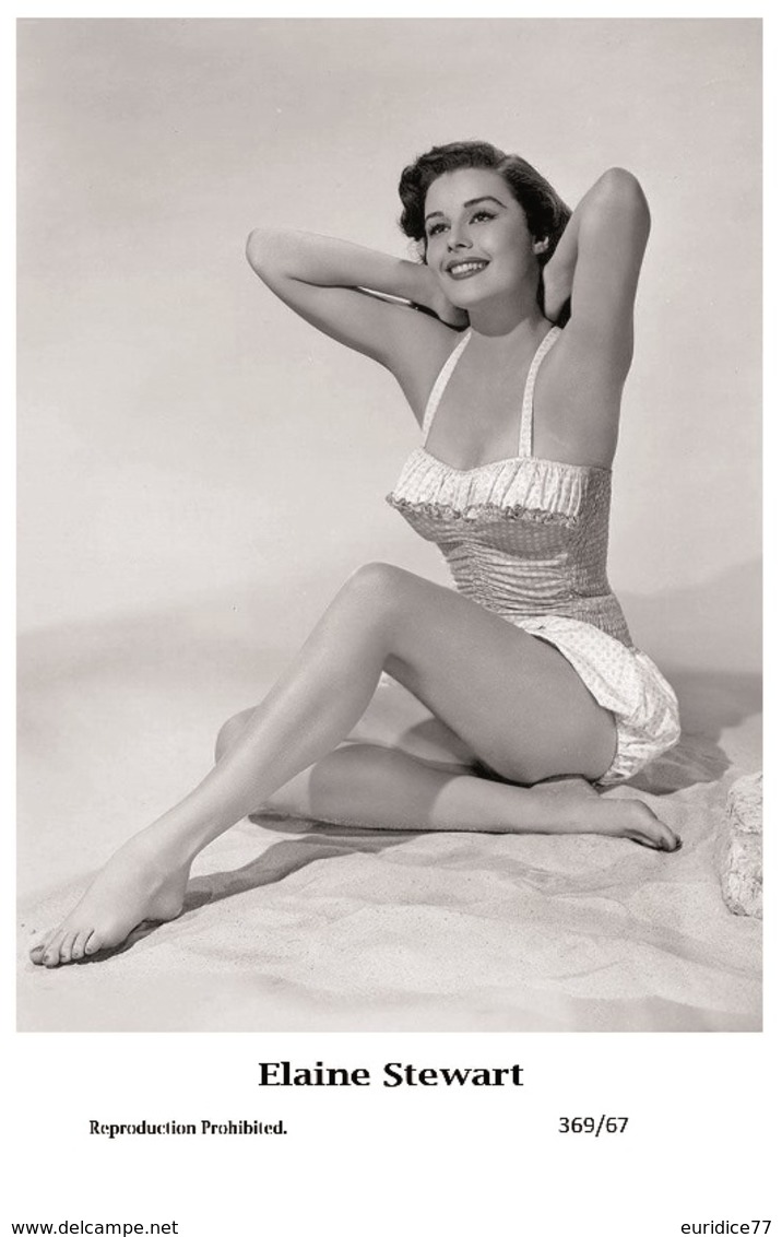 ELAINE STEWART - Film Star Pin Up PHOTO POSTCARD- Publisher Swiftsure 2000 (369/67) - Otros & Sin Clasificación