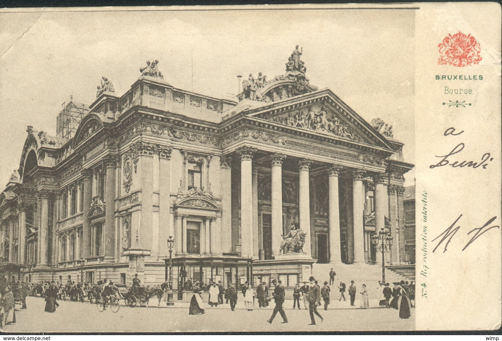 BRUXELLES : Bourse - Monumenti, Edifici