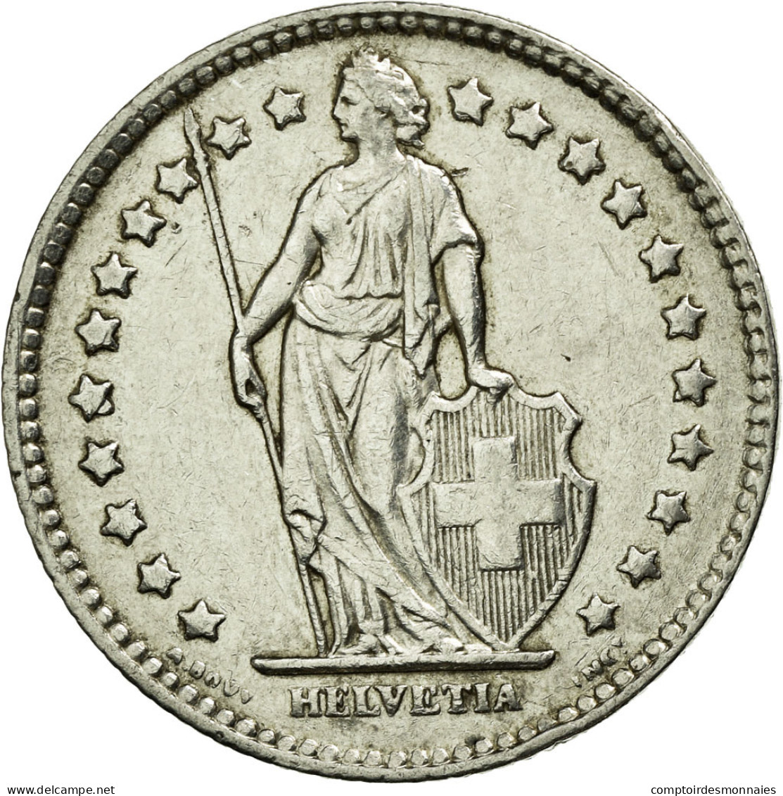 Monnaie, Suisse, Franc, 1940, Bern, TTB+, Argent, KM:24 - Autres & Non Classés