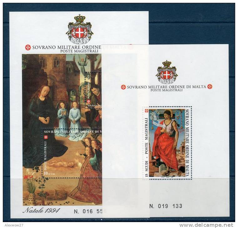 Smom 1994 -- Annata Completa --- Complete Years ** MNH / VF - Malte (Ordre De)