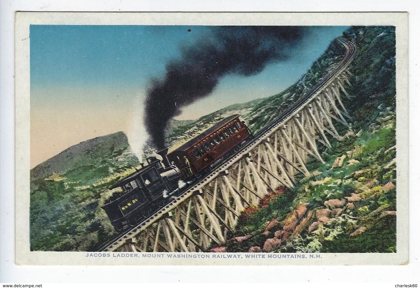 CPA Jacobs Ladder Mount Washington Railway White Mountains - White Mountains