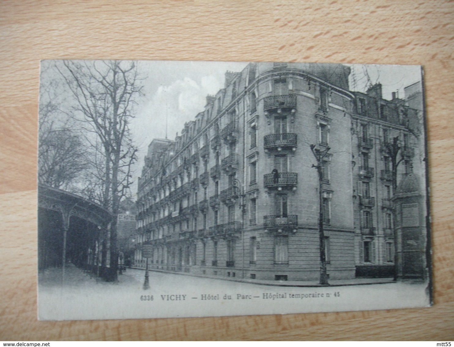 Vichy Hopital Temporaire 45 Hotel Du Parc Guerre 14.18 - Guerre 1914-18