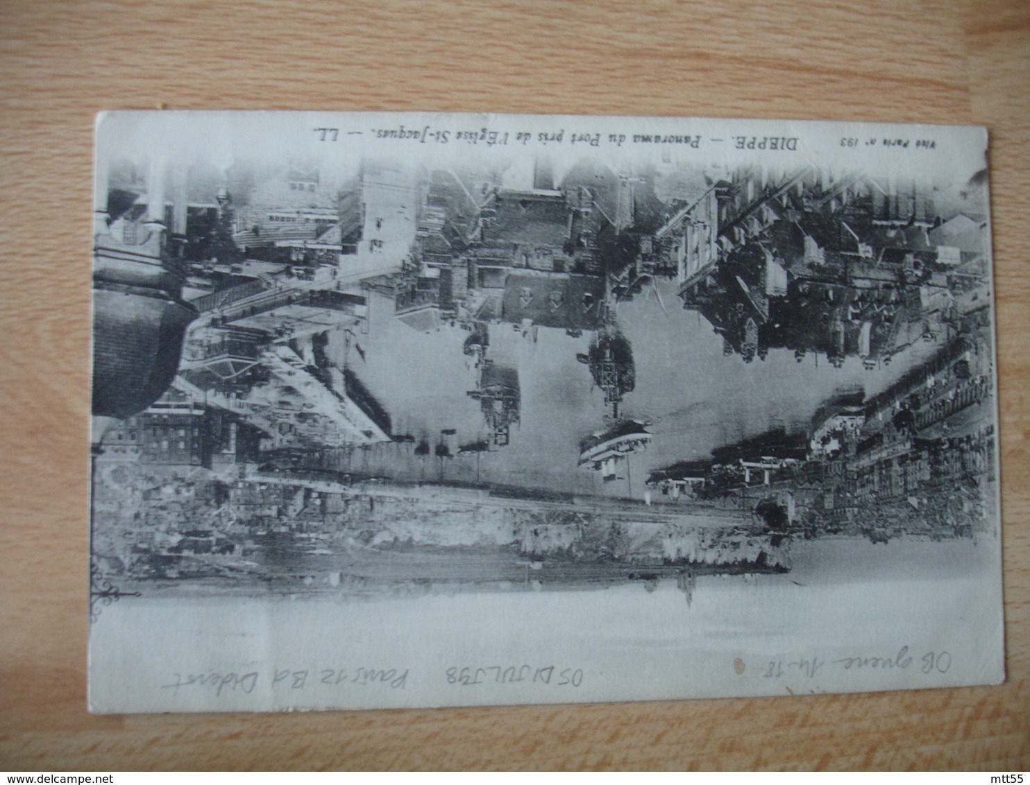 G V C Groupe De Dieppe Gare Des Voies Communications  Cachet Franchise Postale Guerre 14.18 - Guerre De 1914-18