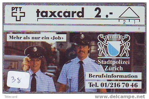 Télécarte SUISSE (38) P-Taxcard LANDIS&GYR Private Phonecard - Suisse