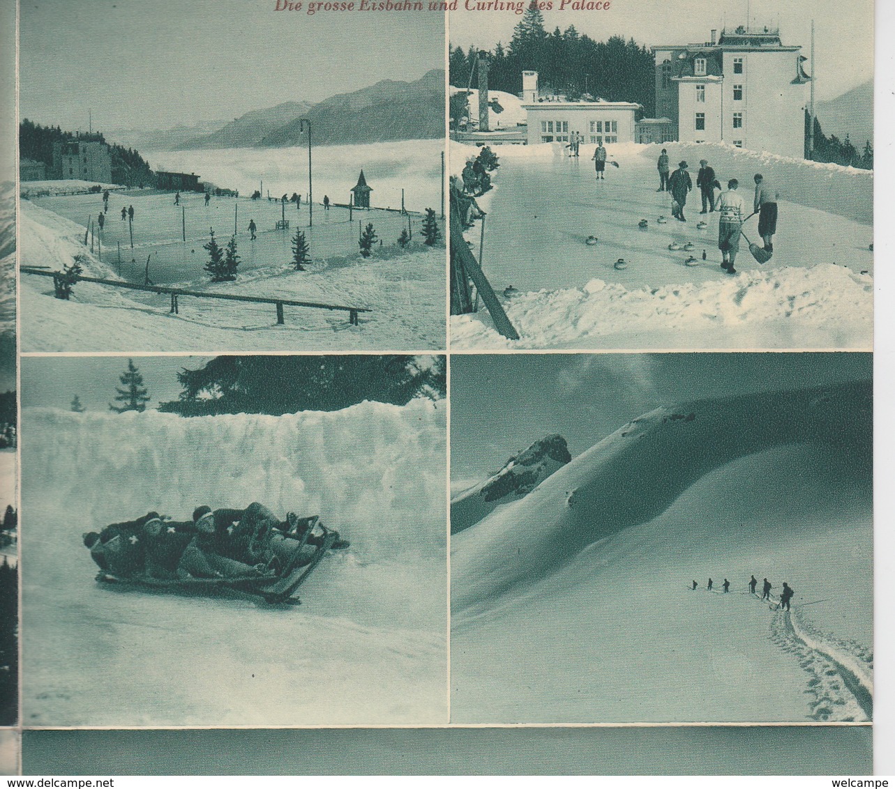 OLD BROCHURE - LEAFLET - FOLDER - SWITZERLAND -    MONTANA - SPORT  HOTEL - Sonstige & Ohne Zuordnung