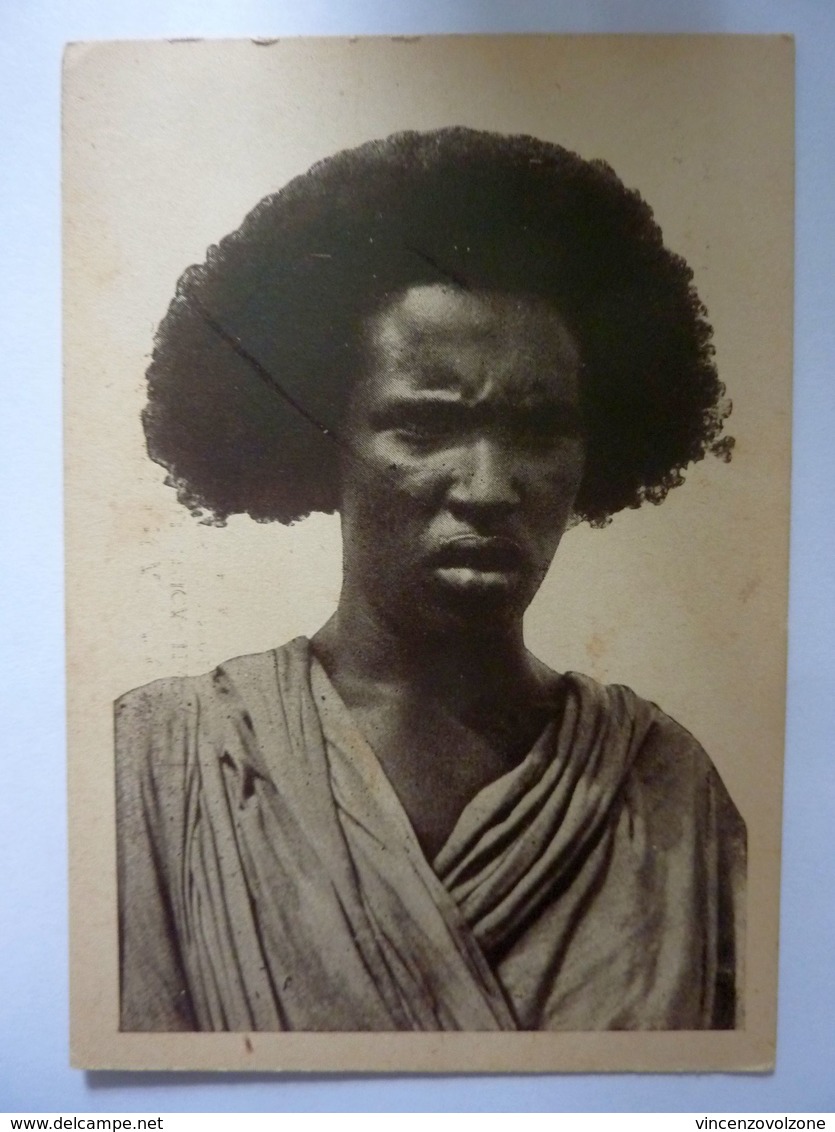 Cartolina "SOMALIA - Tipo Gherra  - MUSEO DELL'AFRICA ITALIANA, ROMA" Anni '30 - Musei