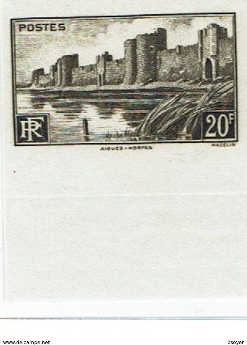 REMPARTS D'AIGUES MORTES N° 501 B NON DENTELE - Unused Stamps