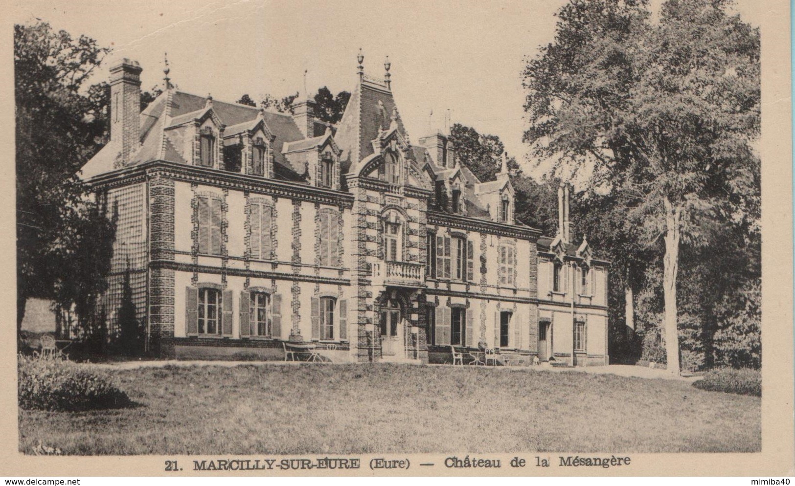 MARCILLY-sur-EURE - Chateau De La Mésangère - - Marcilly-sur-Eure