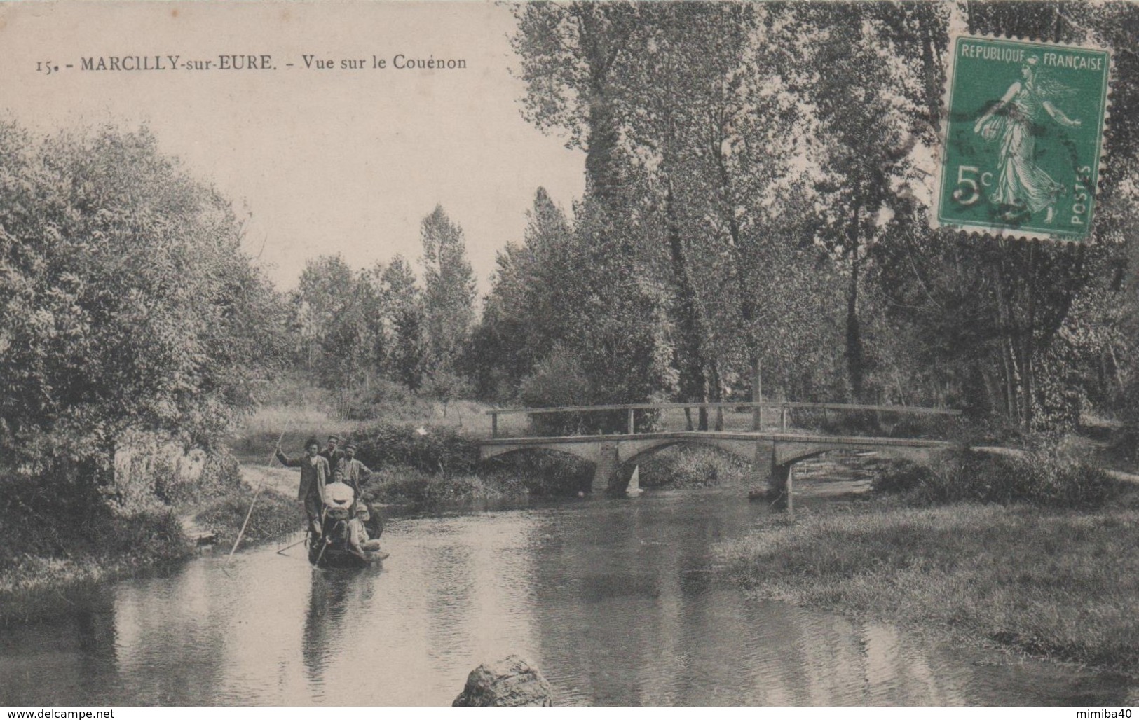 MARCILLY-sur-EURE - Vue Sur Le Couénon - - Marcilly-sur-Eure