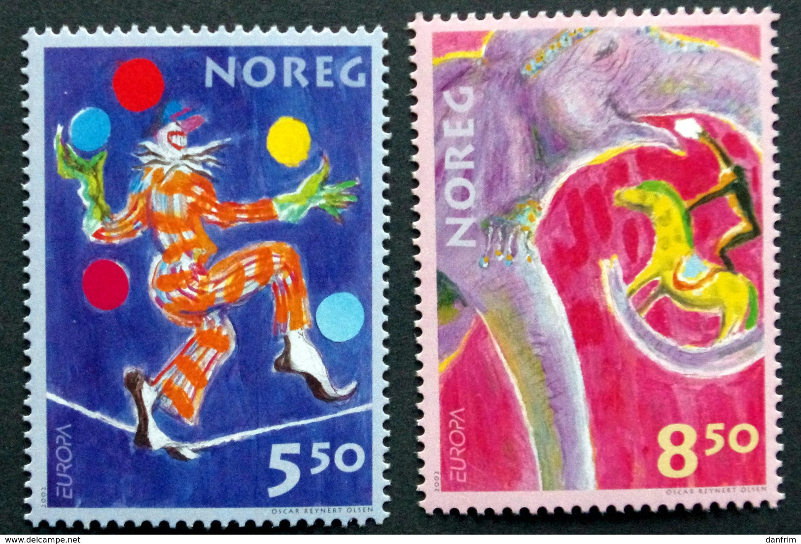 Norway 2002 EUROPA  Minr.1446-47   MNH (**) ( Lot F 1255) - Unused Stamps