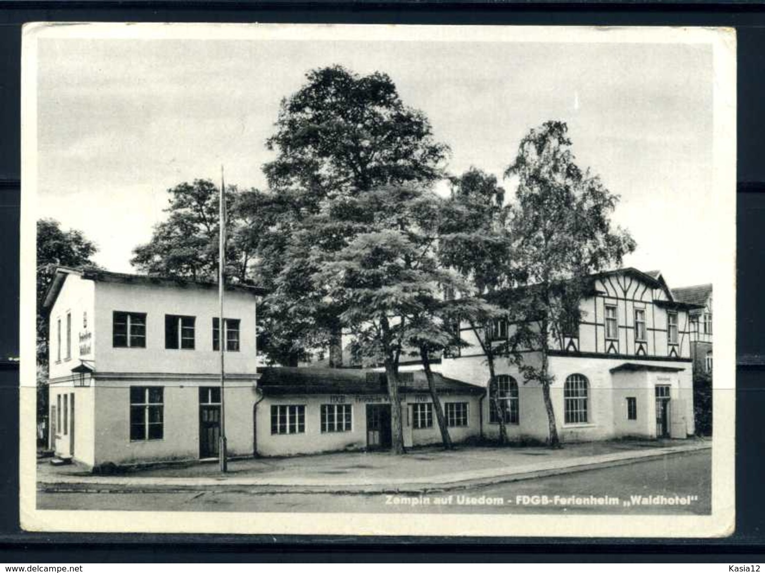 K05197)Ansichtskarte: Usedom - Zempin - Usedom