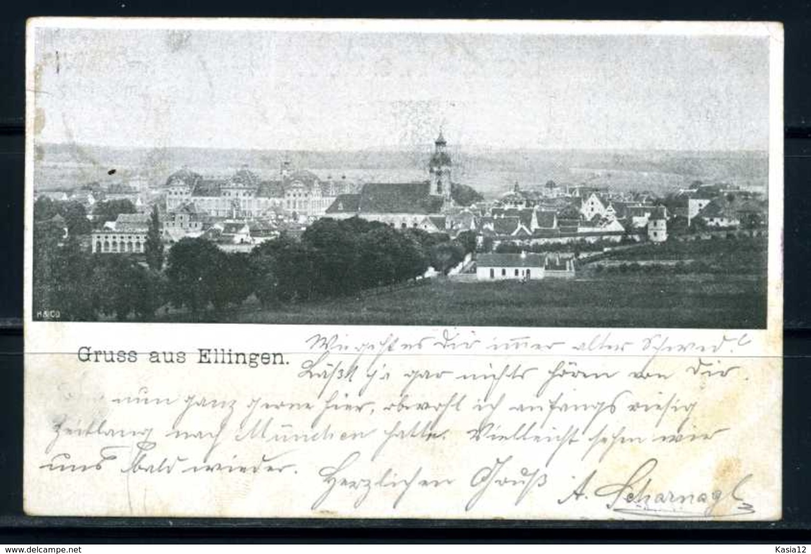 K05683)Ansichtskarte: Ellingen - Autres & Non Classés