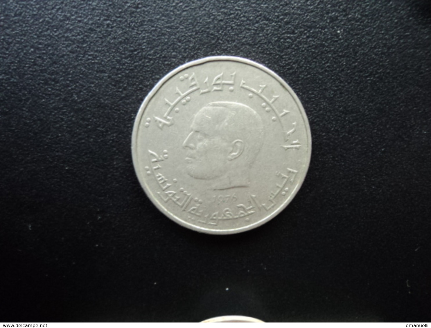 TUNISIE : 1/2 DINAR  1976  KM 303      SUP - Tunisie