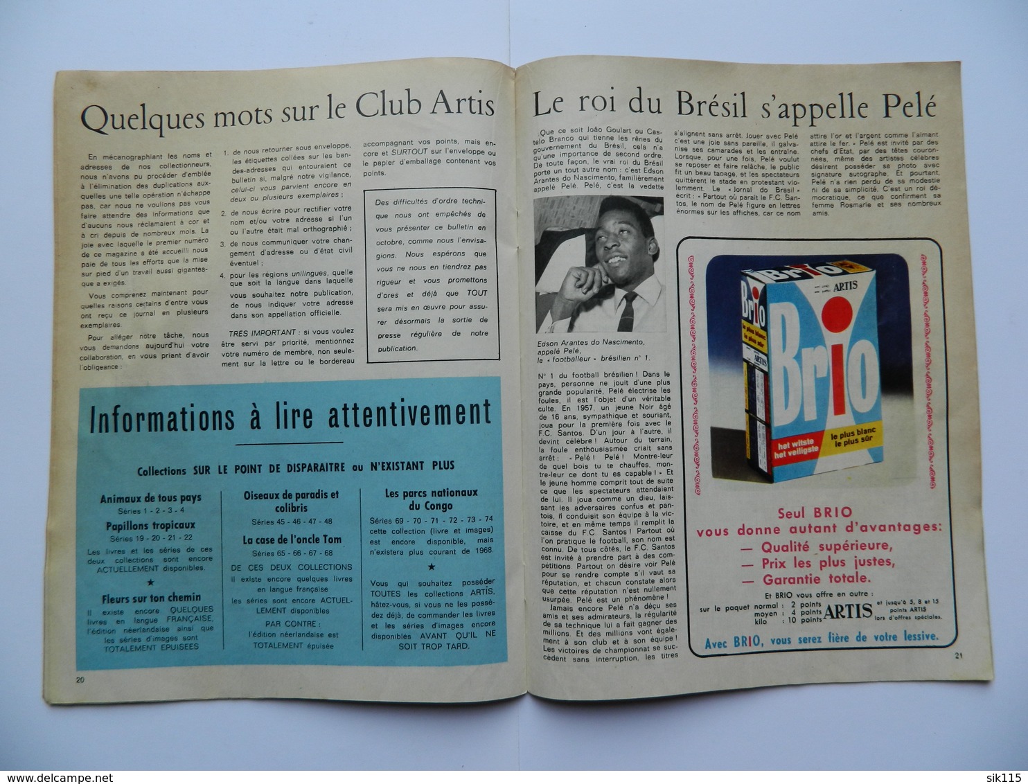 RARE - Arts et Collections 1967 N° 2 - Khmers Cambodge - Angkor - Gödermann - René Magritte - Pelé Foot - Points ARTIS