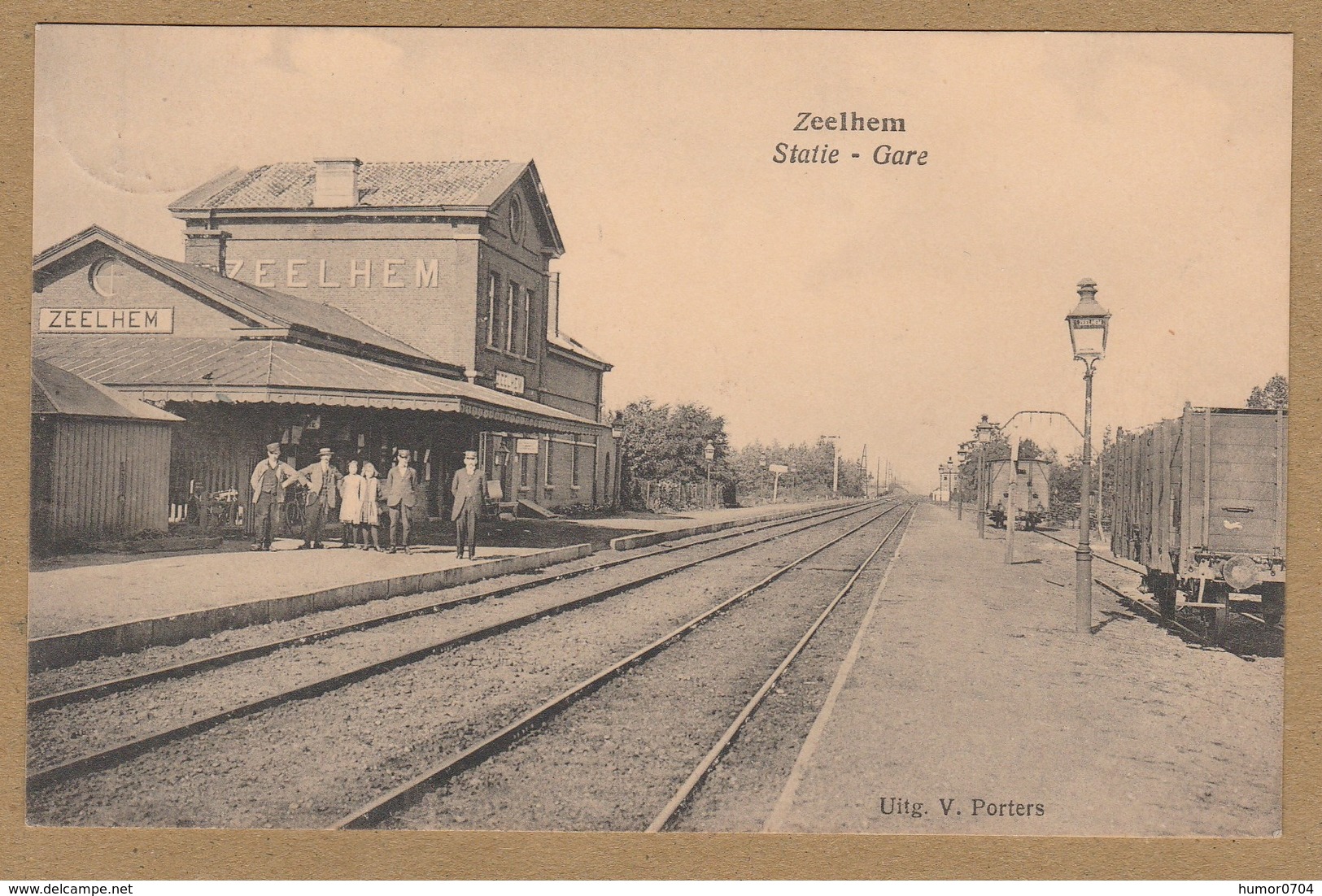 Zelem ( Halen ) Zeelhem Statie - Gare - Halen