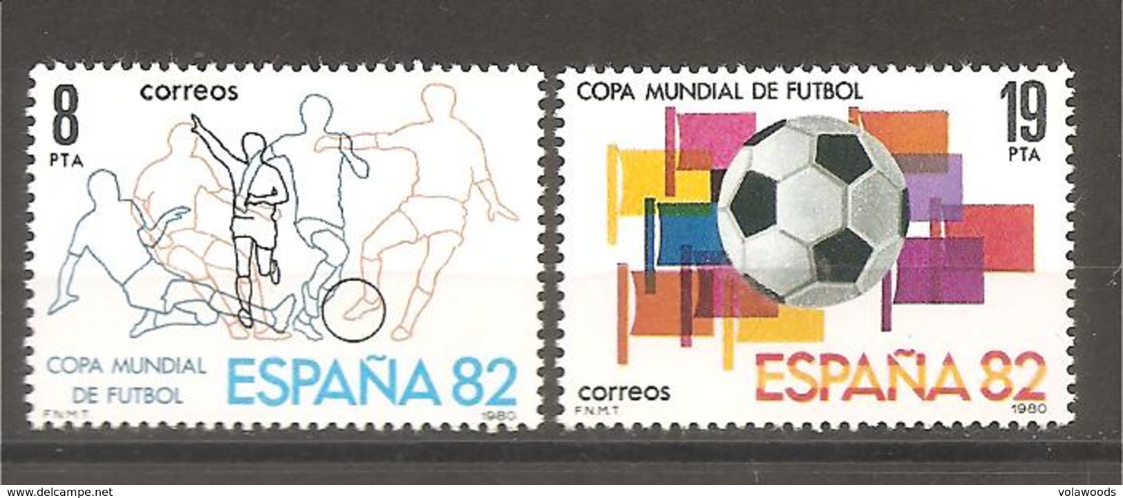 Spagna - Serie Completa Nuova: Campionato Mondiale Di Calcio - 1980 * G - 1982 – Espagne