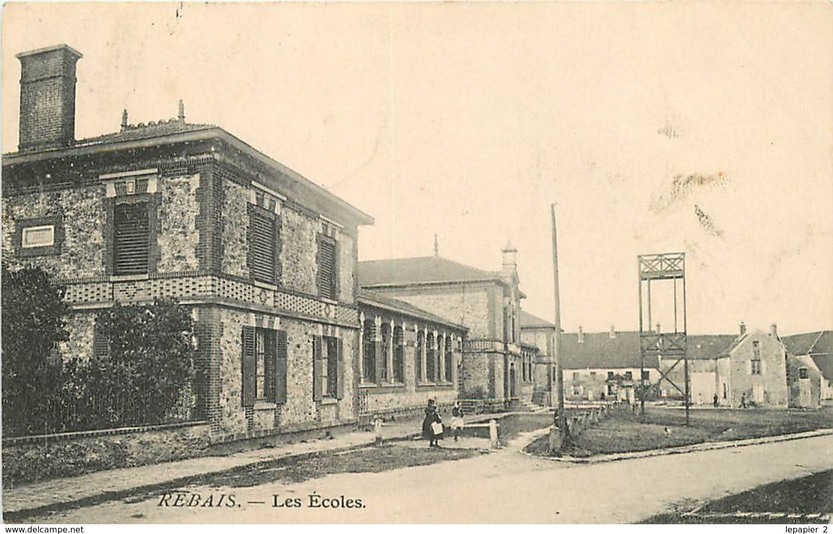 77 REBAIS Les écoles CPA - Rebais